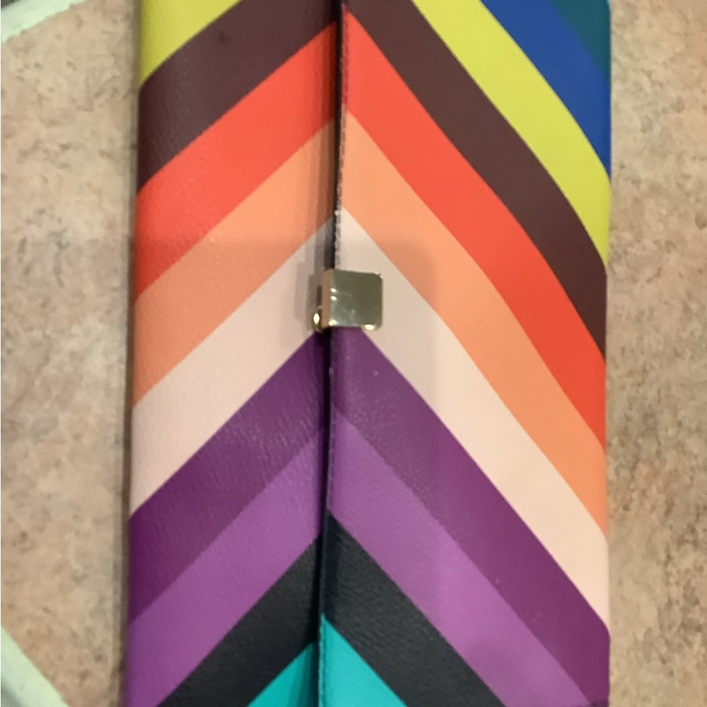 Colorful Striped Clutch - Picture 4 of 5